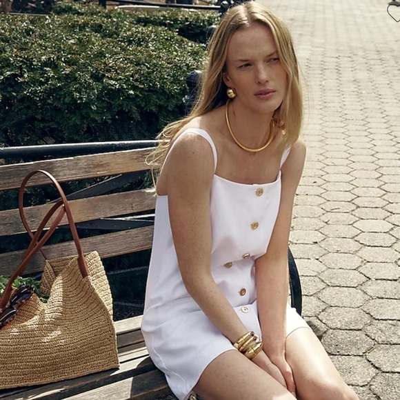 J crew Claudia dress in linen - Picture 4 of 6